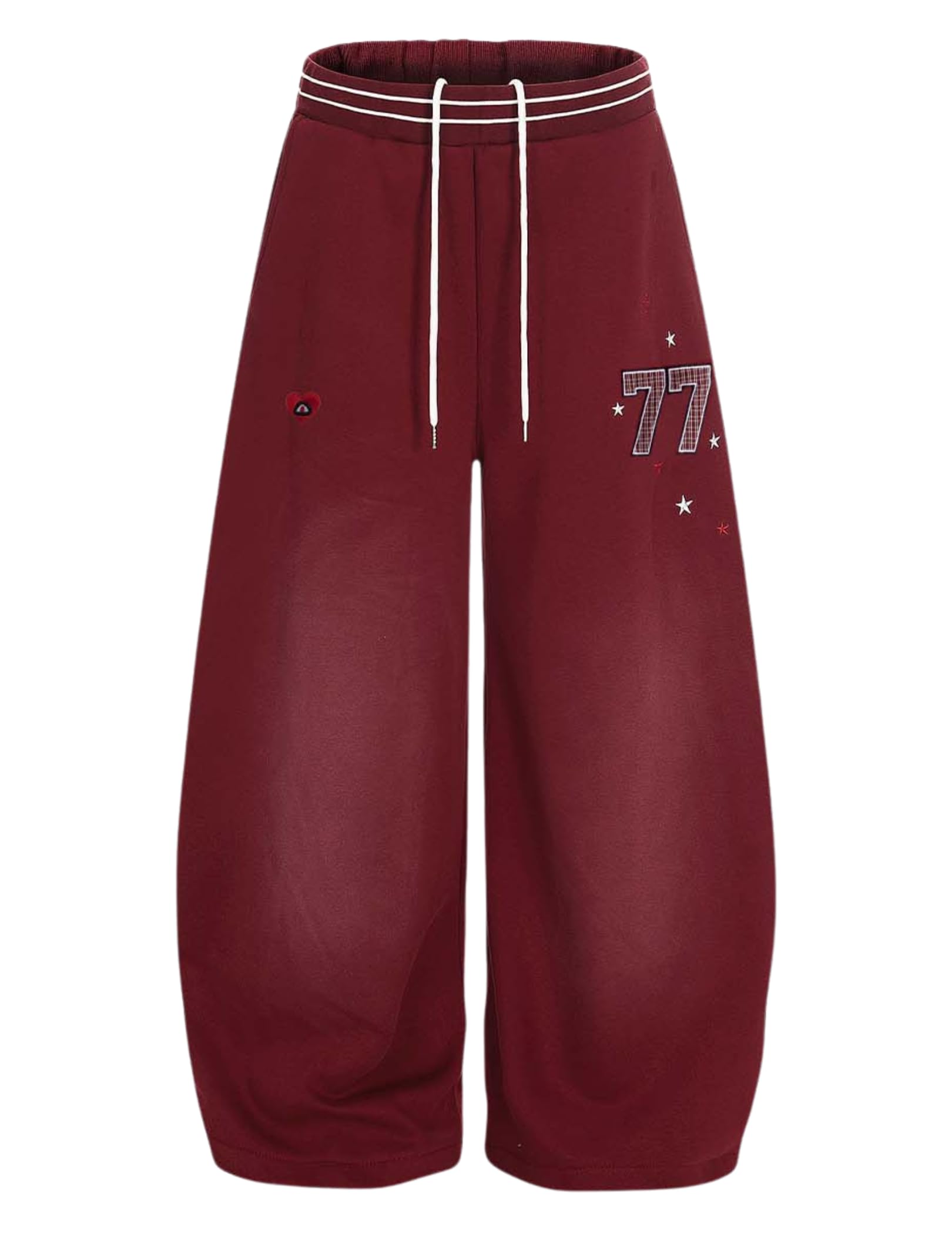 Aelfric Eden 77 Baggy Barrel Sweatpants Men Women Loose Fit Wide Leg Casual Y2K Elastic Drawstring Streetwear Casual Pants - Image 3