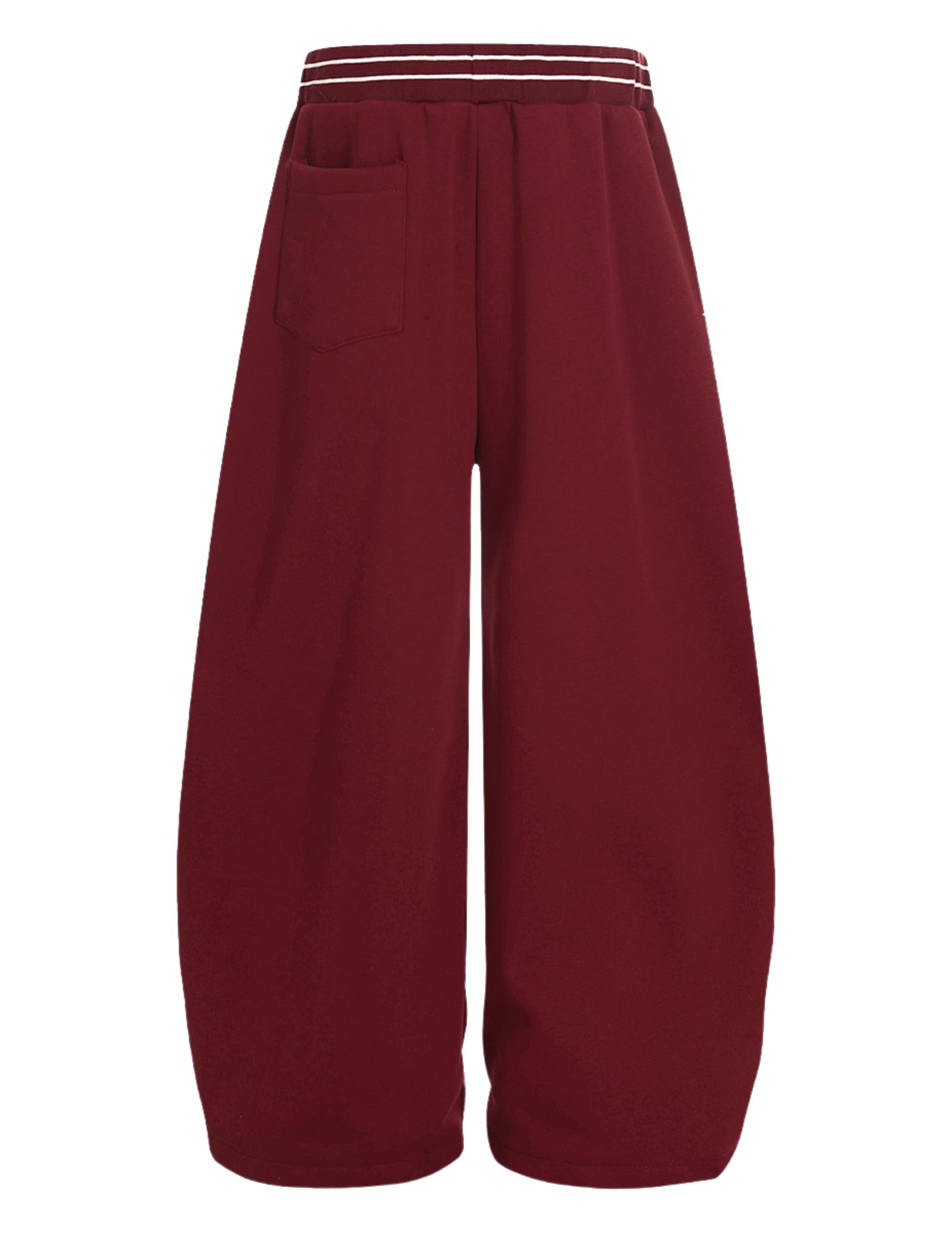 Aelfric Eden 77 Baggy Barrel Sweatpants Men Women Loose Fit Wide Leg Casual Y2K Elastic Drawstring Streetwear Casual Pants - Image 4