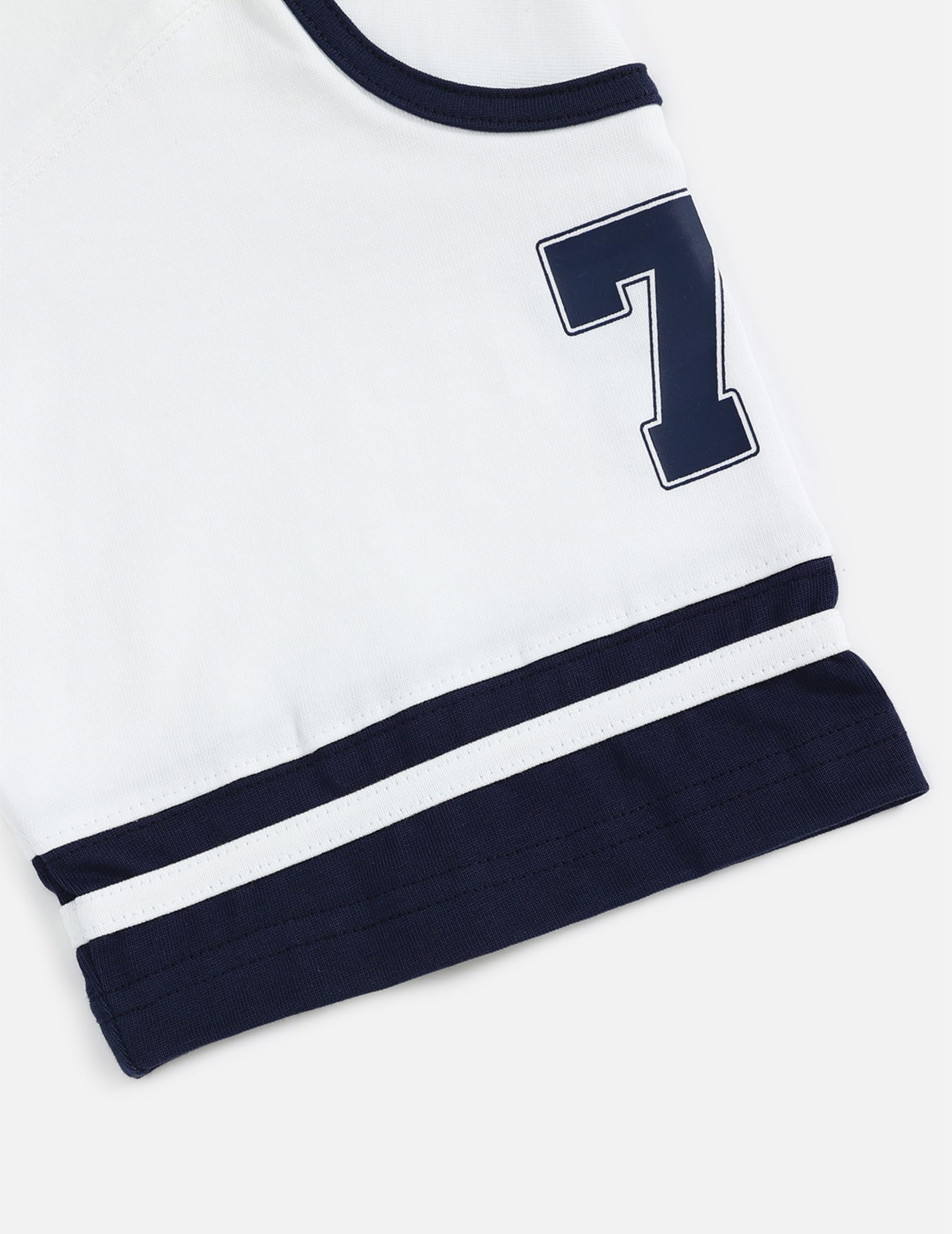 Aelfric Eden 77 Football Jersey Oversized Graphic T Shirts Short Sleeve Color Blocking Number Print Tee - Image 6