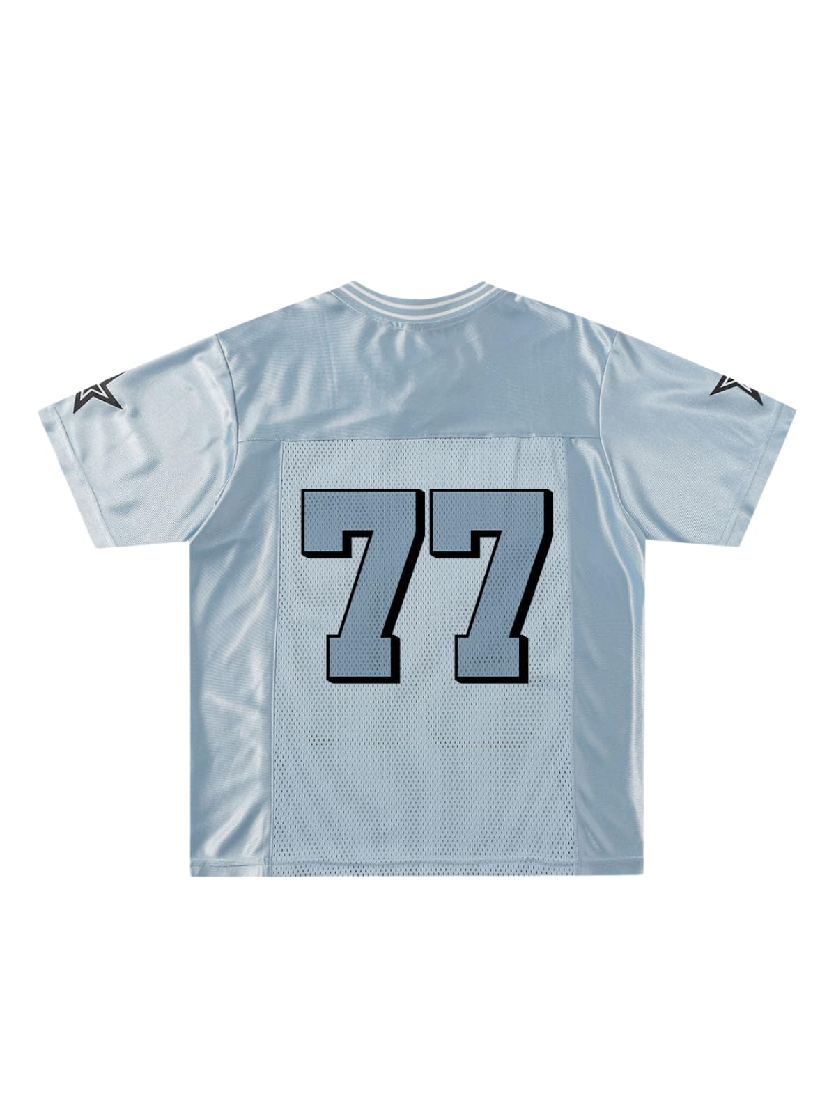 Aelfric Eden 77 Mesh Football Jersey Shirts Graphic Tee Printed Casual V Neck Tshirt Tees Streetwear Vintage Summer Top - Image 5