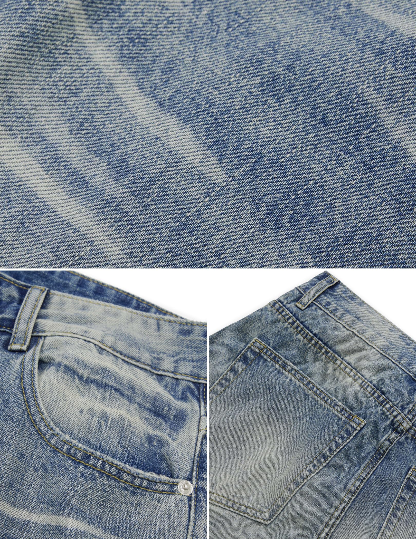 Aelfric Eden Baggy Jeans Womens Washed Wide Leg Jeans High Waist Casual Y2k Streetwear Vintage Straight Denim Pants - Image 5