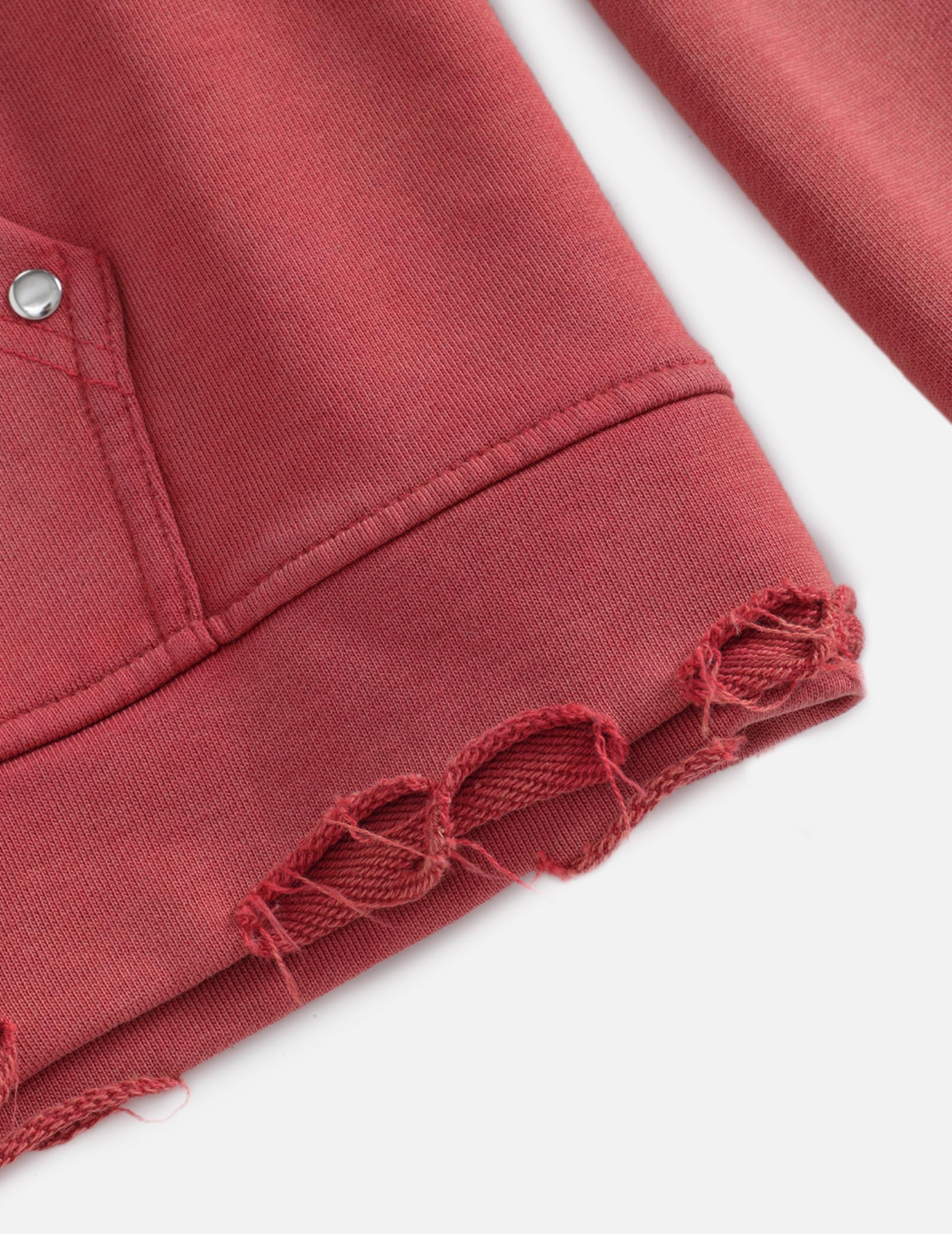 Aelfric Eden Boxy Rhinestone 77 Graphic Hoodie Vintage Distressed Pullover Unisex Streetwear with Pockets - Image 9