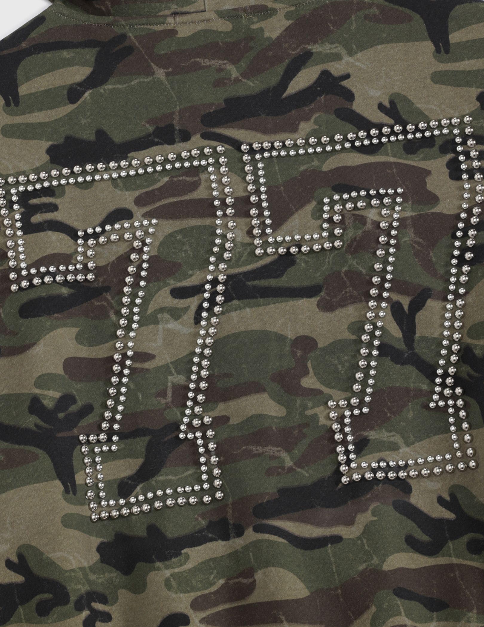 Aelfric Eden Camo Zip Up Hoodie with Studded Y2k Graphic Oversized Hoodies Vintage Streetwear Outfits - Image 4