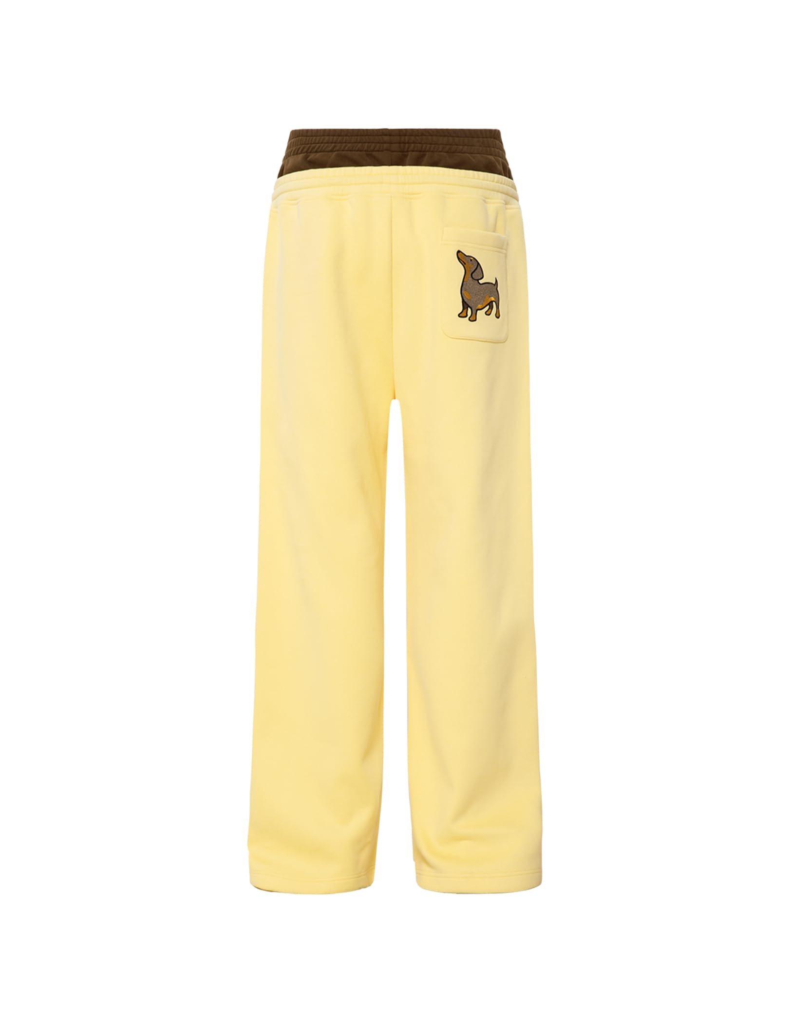 Aelfric Eden Dachshund Baggy Sweatpants Double Waist Wide Leg Sweatpants Unisex Y2k Casual Pants Trousers - Image 4