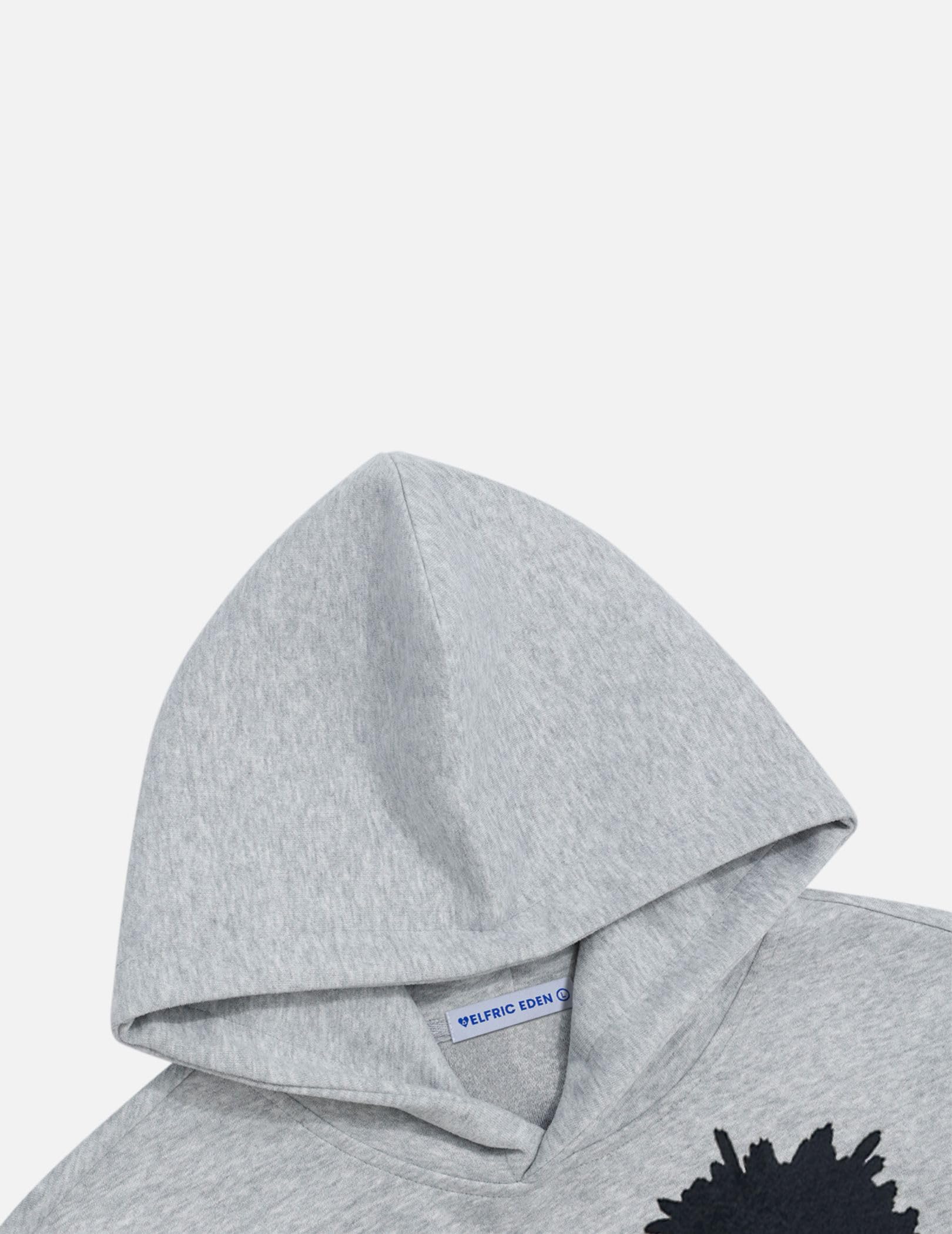 Aelfric Eden Kitten Graphic Pullover Hoodie Women Print Hooded Y2k Unisex Oversized Casual Sweatshirt Street Y2K Baggy Tops - Image 4