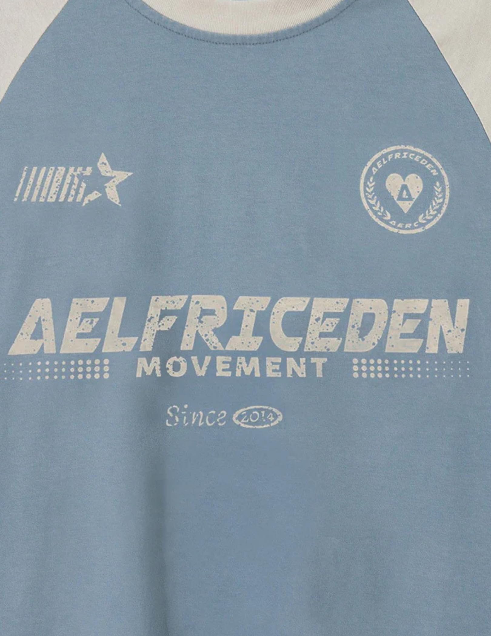 Aelfric Eden Long Sleeve Shirts Color Block Print Tops Crewneck Oversized Y2k Streetwear Sweatshirts 2025 Trendy Tops - Image 5