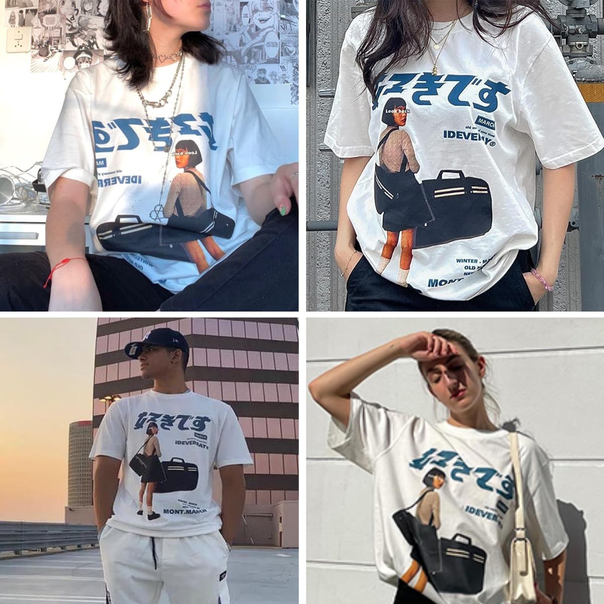 Aelfric Eden Men's Graphic Oversized T-Shirt - Image 4