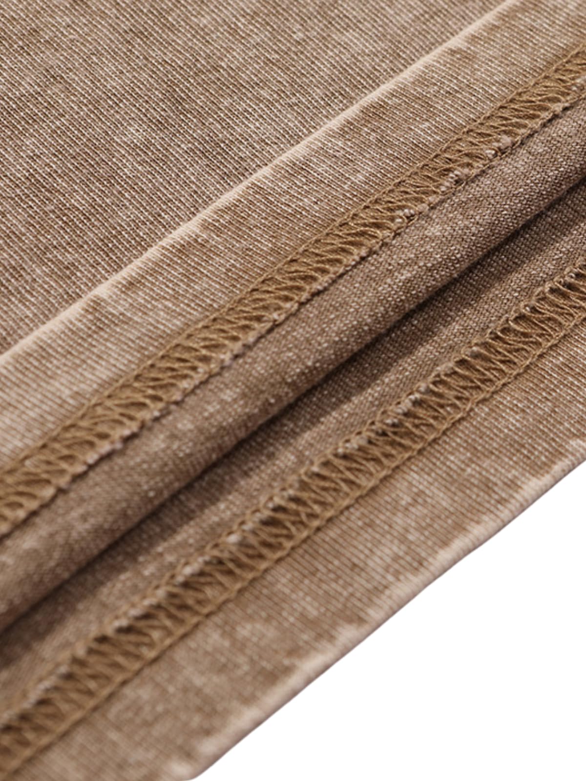 Aelfric Eden Mens Cotton T-Shirts Oversized Unisex Short Sleeves Wash Baggy Casual Tees Workout Solid Summer Tops - Image 7