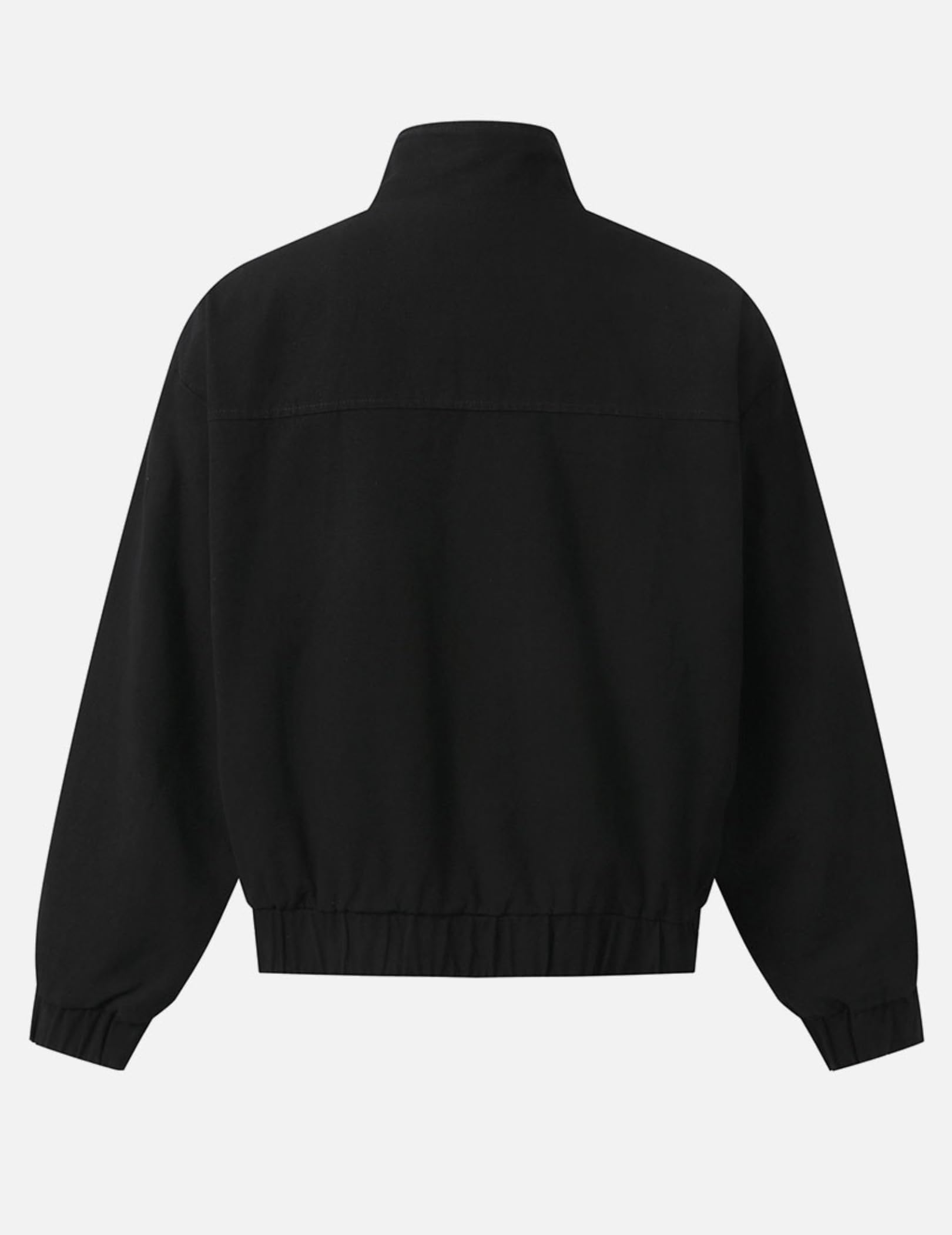 Aelfric Eden Mens Jackets Metal Button Boxy Jacket Vintage Casual Collared Streetwear Slant Placket Soft Warm Coats - Image 3