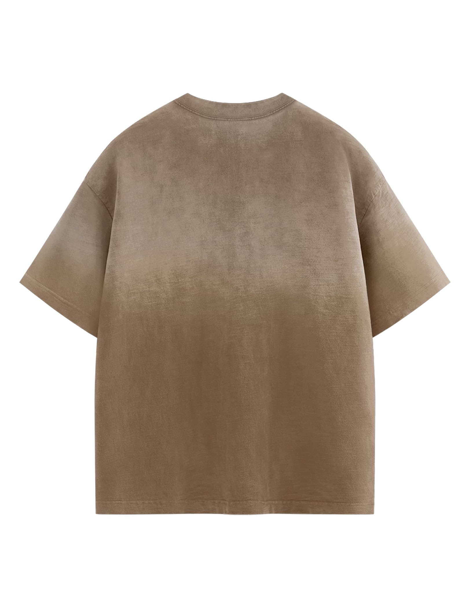 Aelfric Eden Mens Oversized T-Shirts Heavyweight Cotton Gradient Wash Tshirt Loose Fit Short Sleeve Vintage Tees - Image 3