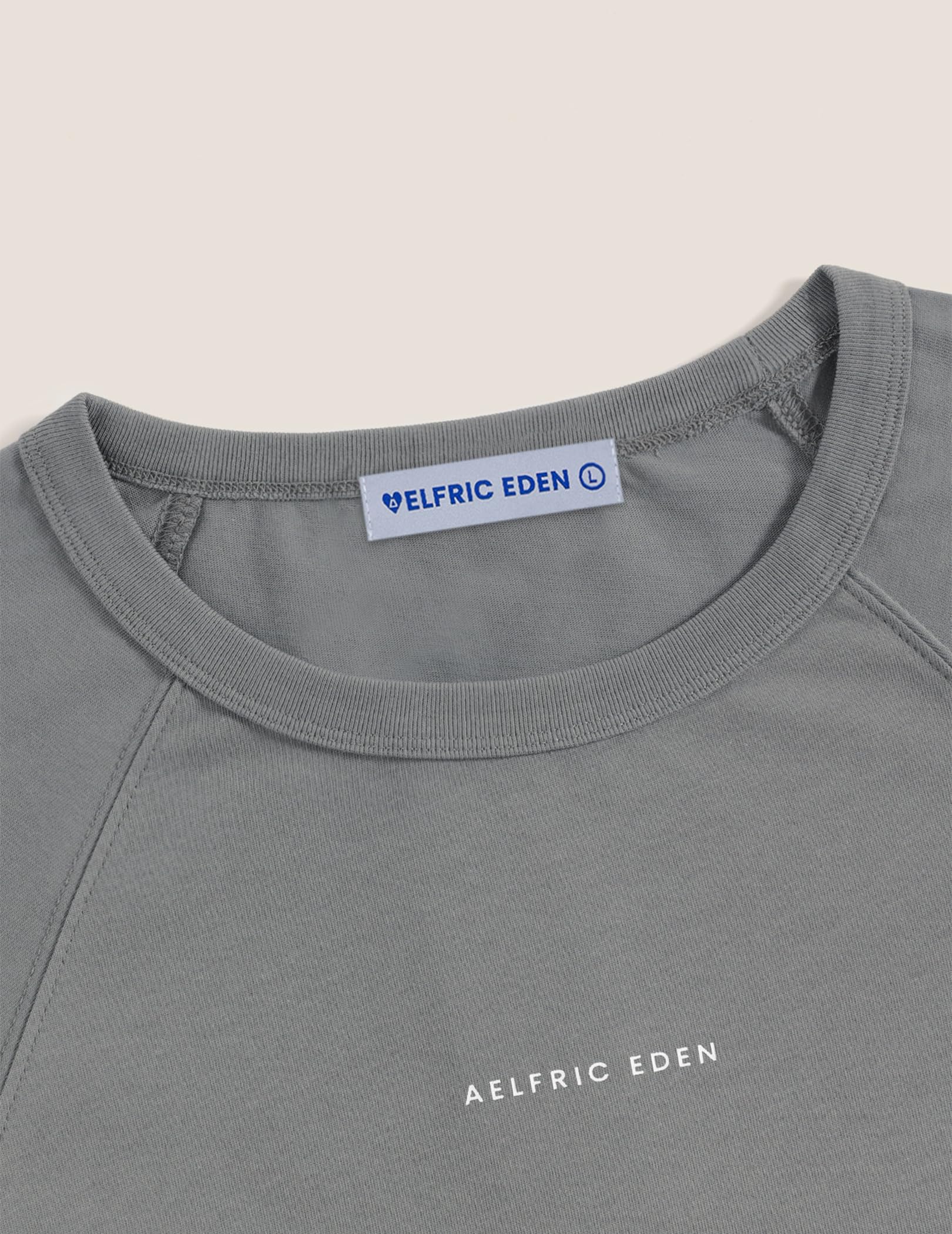 Aelfric Eden Mens T-Shirts Basic Tees Raglan Sleeve Cotton Tee Crew Neck Casual Summer Short Sleeve Tops - Image 3