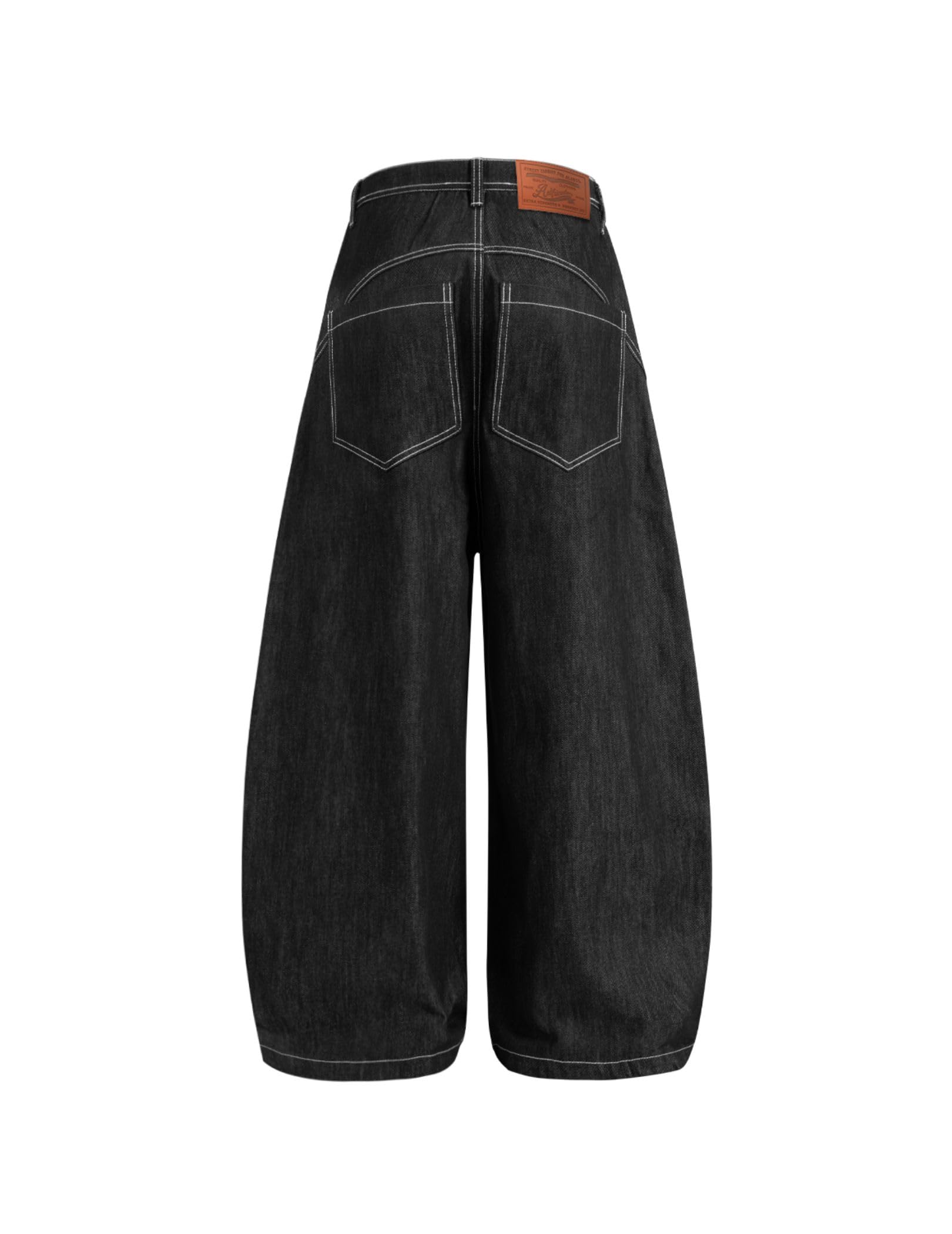 Aelfric Eden Metal Button Raw Barrel Jeans Baggy Wide Leg Denim Jeans Unisex Casual Y2k Streetwear Vintage Pants Trouser - Image 3