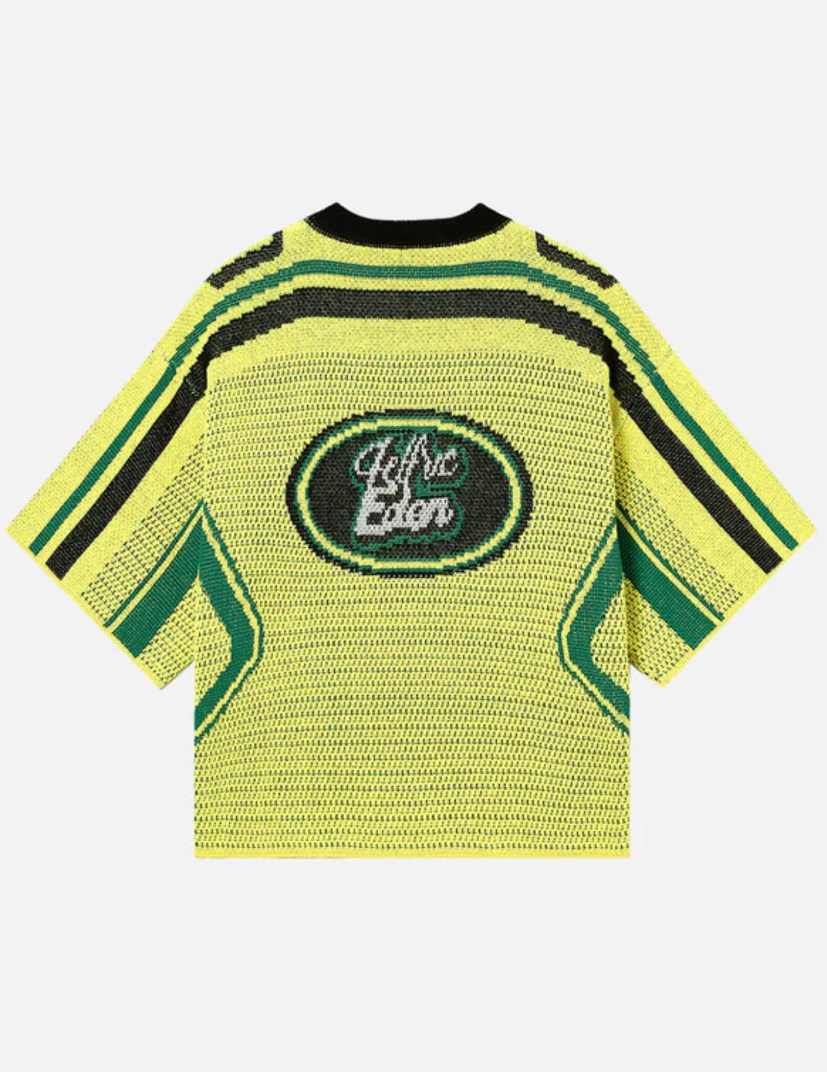 Aelfric Eden Oversized Sweaters Number Graphic Football Jersey Unisex Baggy Three-Quarter Sleeve Streetwear Trendy Tops - Image 4