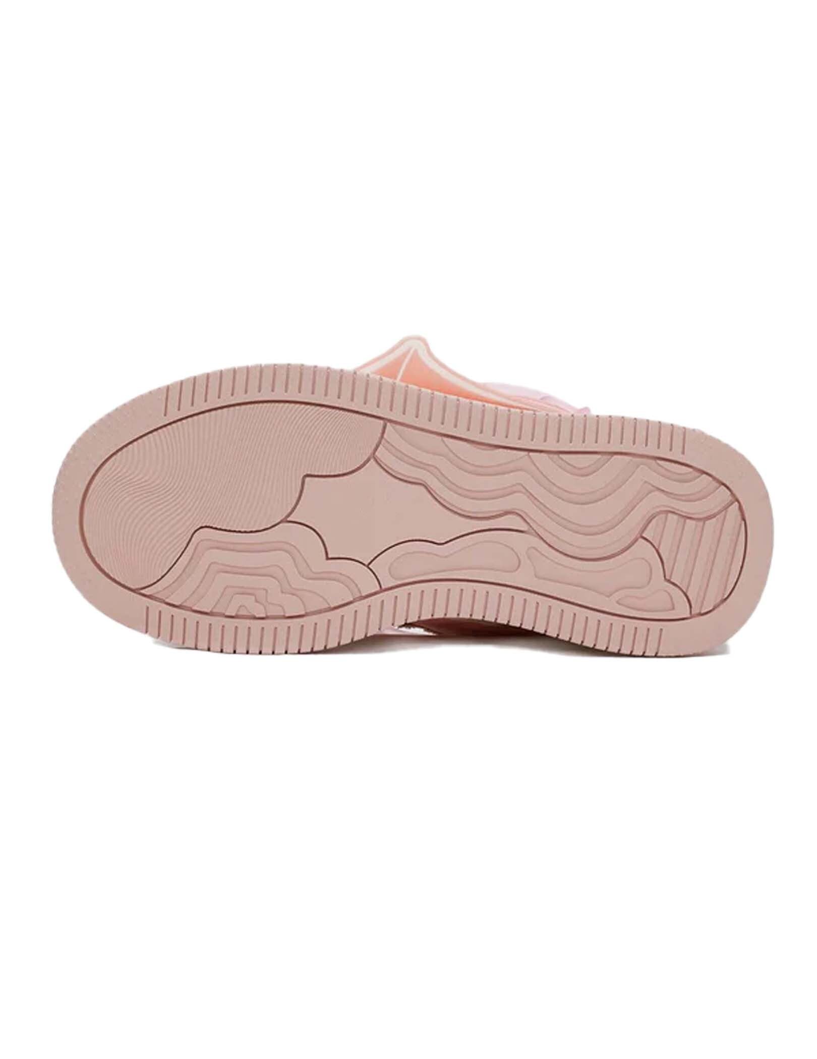 Aelfric Eden Pink Platform Leather Lace-up Sneakers Color Blocking Patchwork Skate Shoes Y2K Aesthetic Fashion Walking Shoes - Image 6