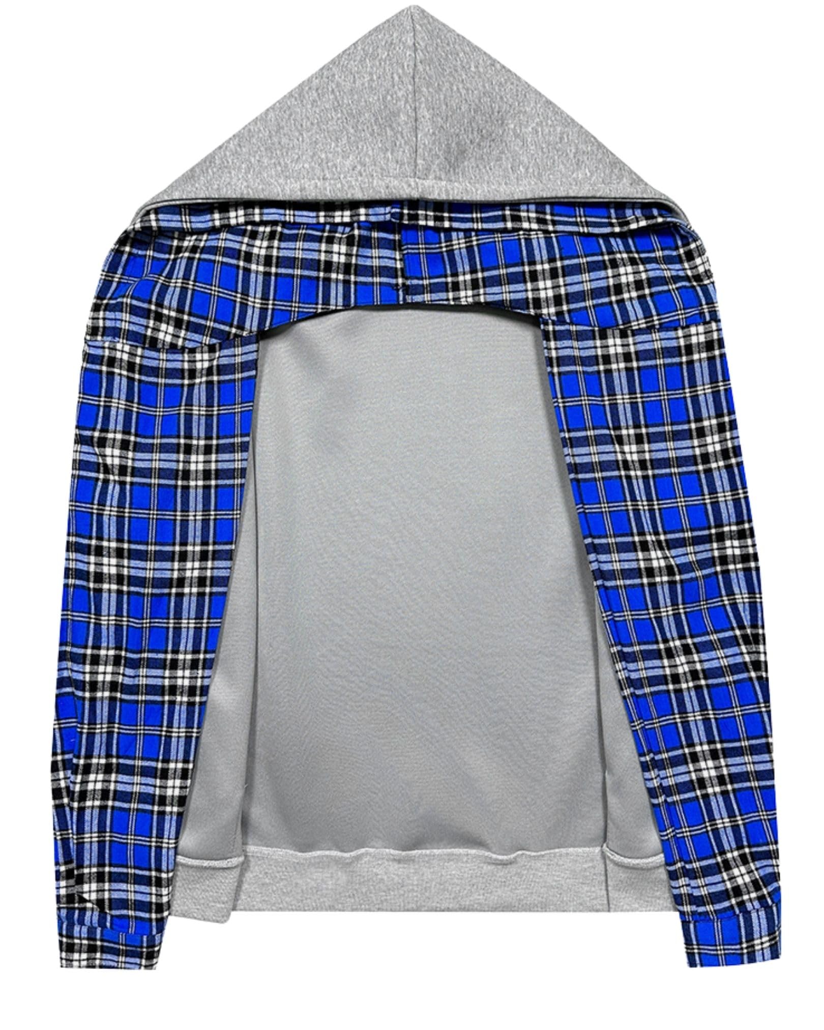 Aelfric Eden Plaid Double Layer Zip Up Hoodie Y2K Hooded Casual Sweatshirts Jackets Unisex - Image 6