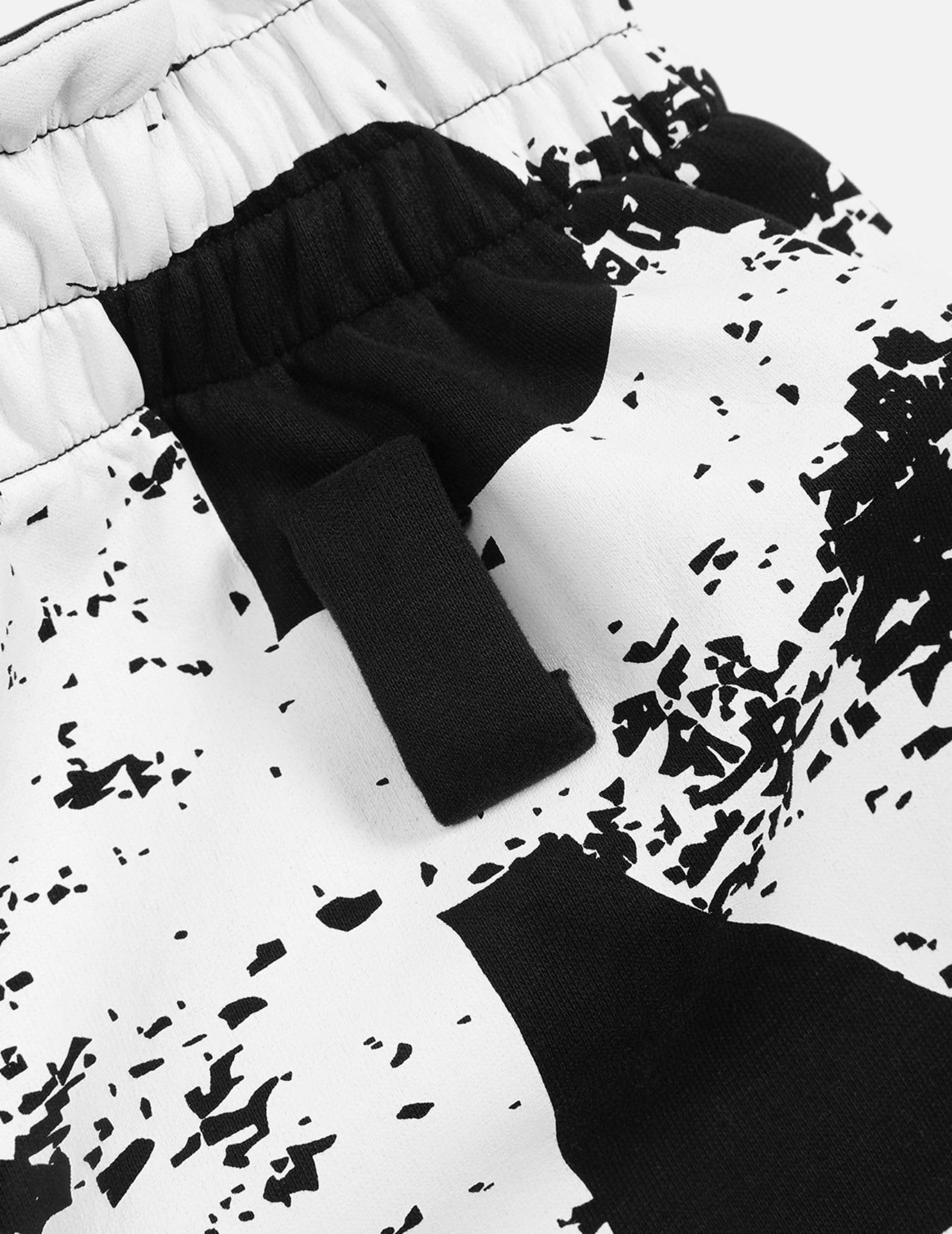 Aelfric Eden Print Baggy Barrel Sweatpants Wide Leg Pants for Women Men Casual Elastic Waist Unisex Graphic Lantern Trouser - Image 5