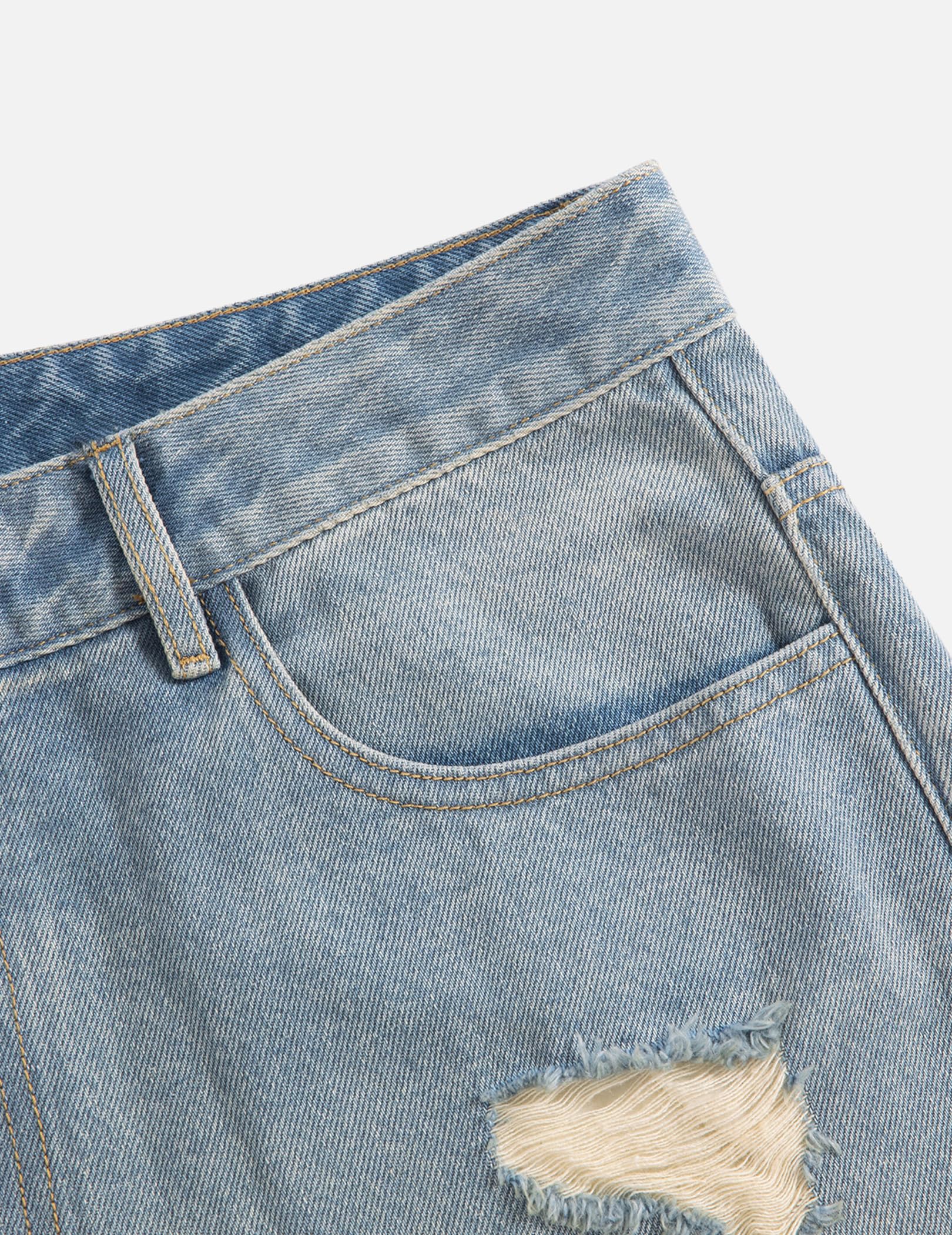 Aelfric Eden Rhinestone Wide Leg Jeans High Waisted Loose Streetwear Straight Baggy Denim Pants Vintage Y2K Trousers - Image 4