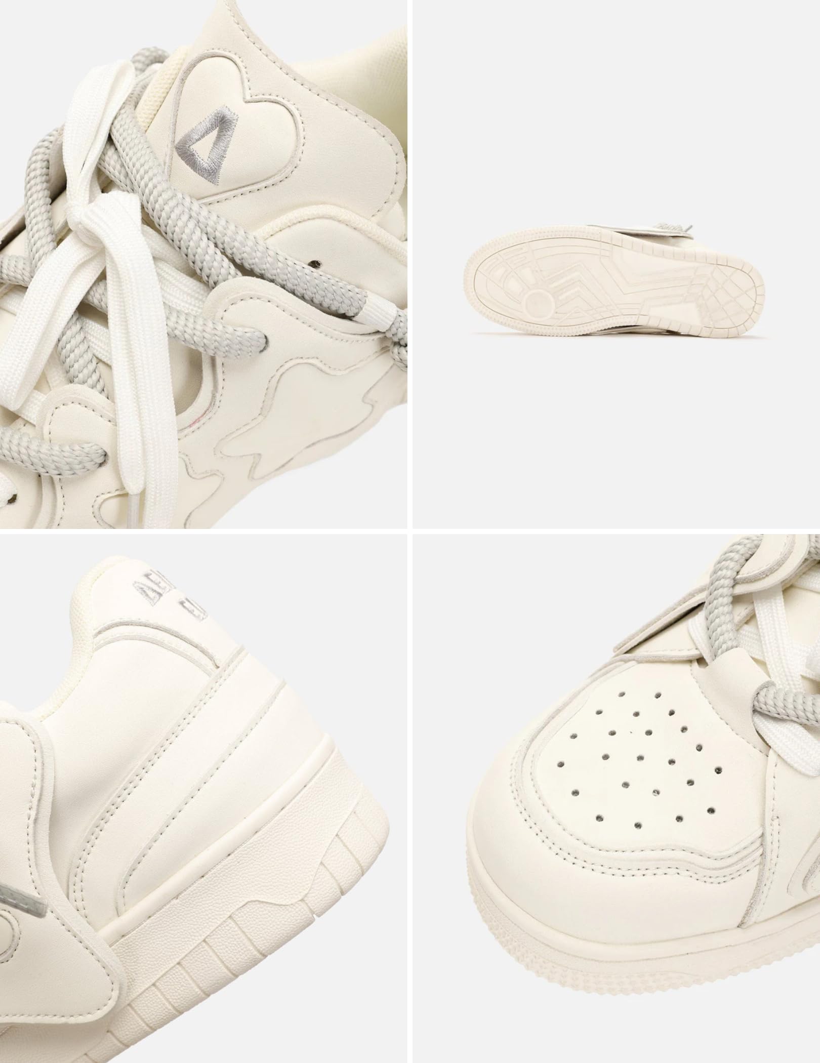 Aelfric Eden Sneakers Starry Climb Color Blocking Star Unisex Skate Shoes Lace-up Patchwork Sneaker Casual 2025 Trend Shoes - Image 6