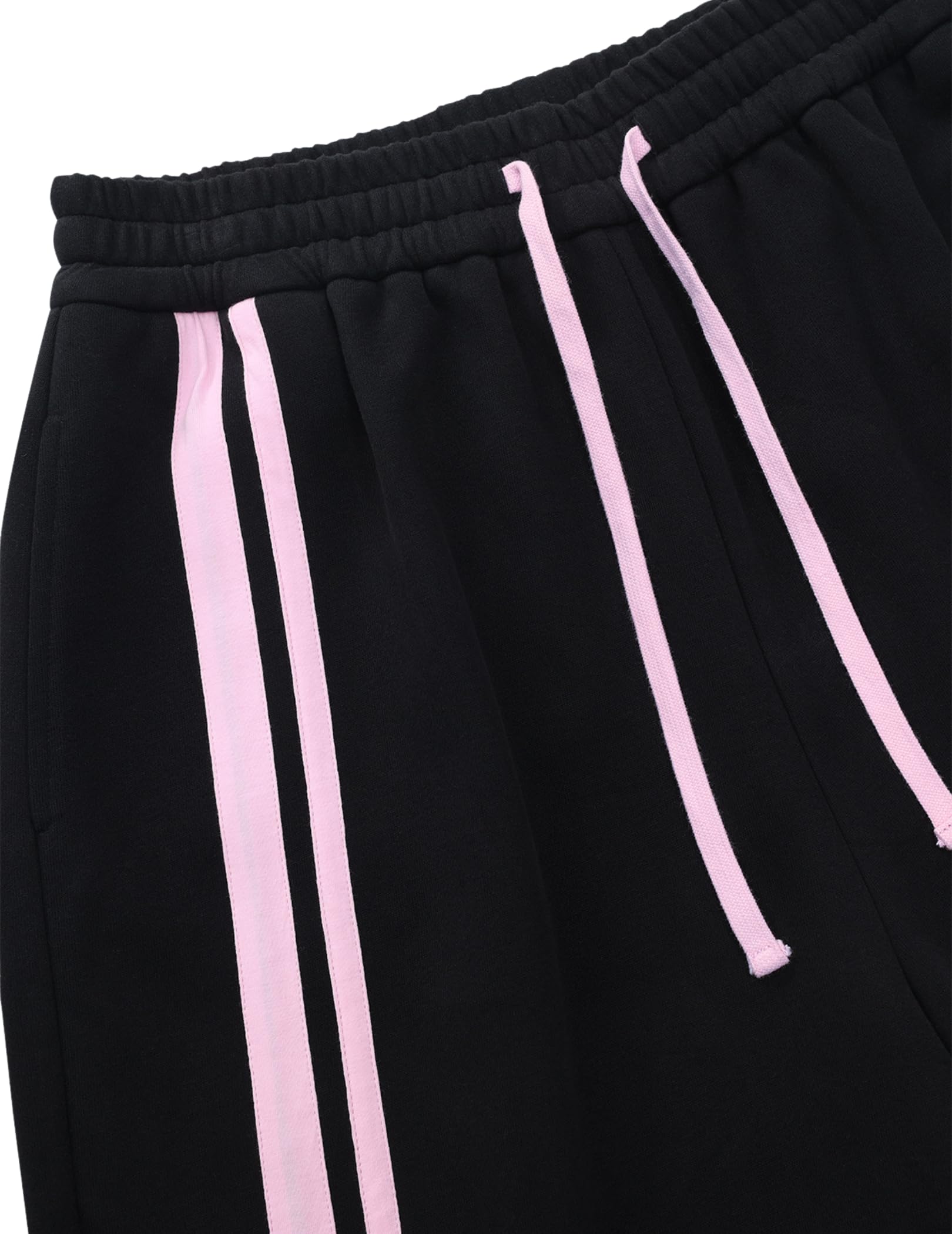 Aelfric Eden Star Striped Baggy Sweatpants Wide Leg Drawstring Pants Sports Casual Trousers with Pockets - Image 3