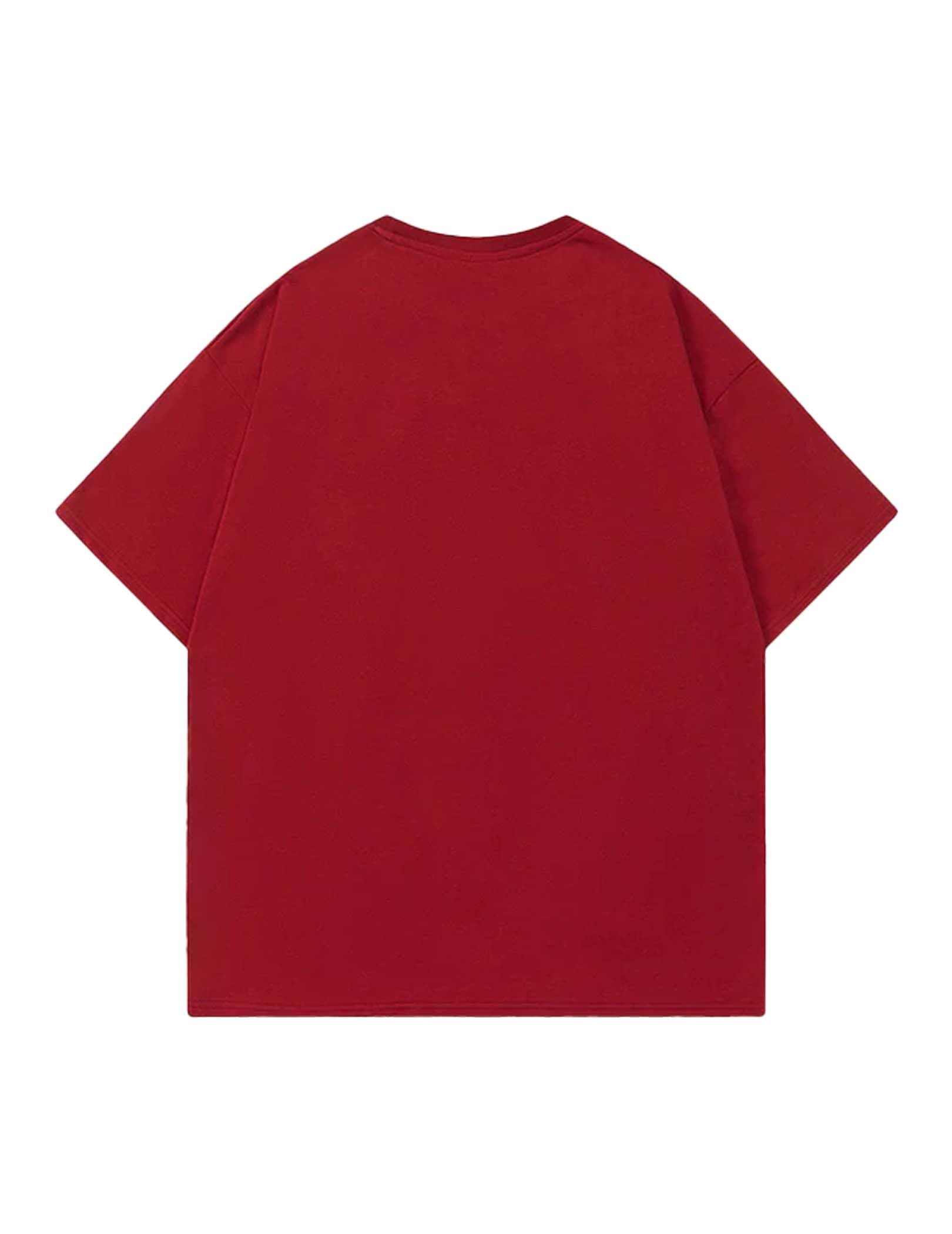 Aelfric Eden Star T Shirts Oversized Graphic Tees Denim Patchwork Short Sleeve Crewneck Shirts Y2K Vintage Unisex Streetwear - Image 5