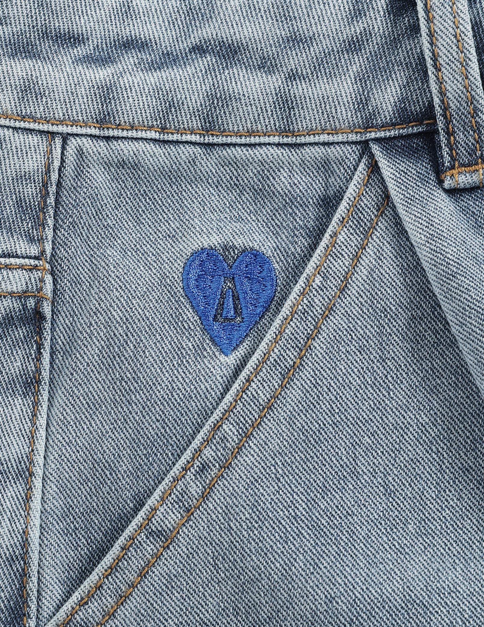 Aelfric Eden Washed Wrinkle Jorts Mens Denim Jean Short Casual Summer Knee Length Shorts Streetwear Trendy Outfits - Image 5