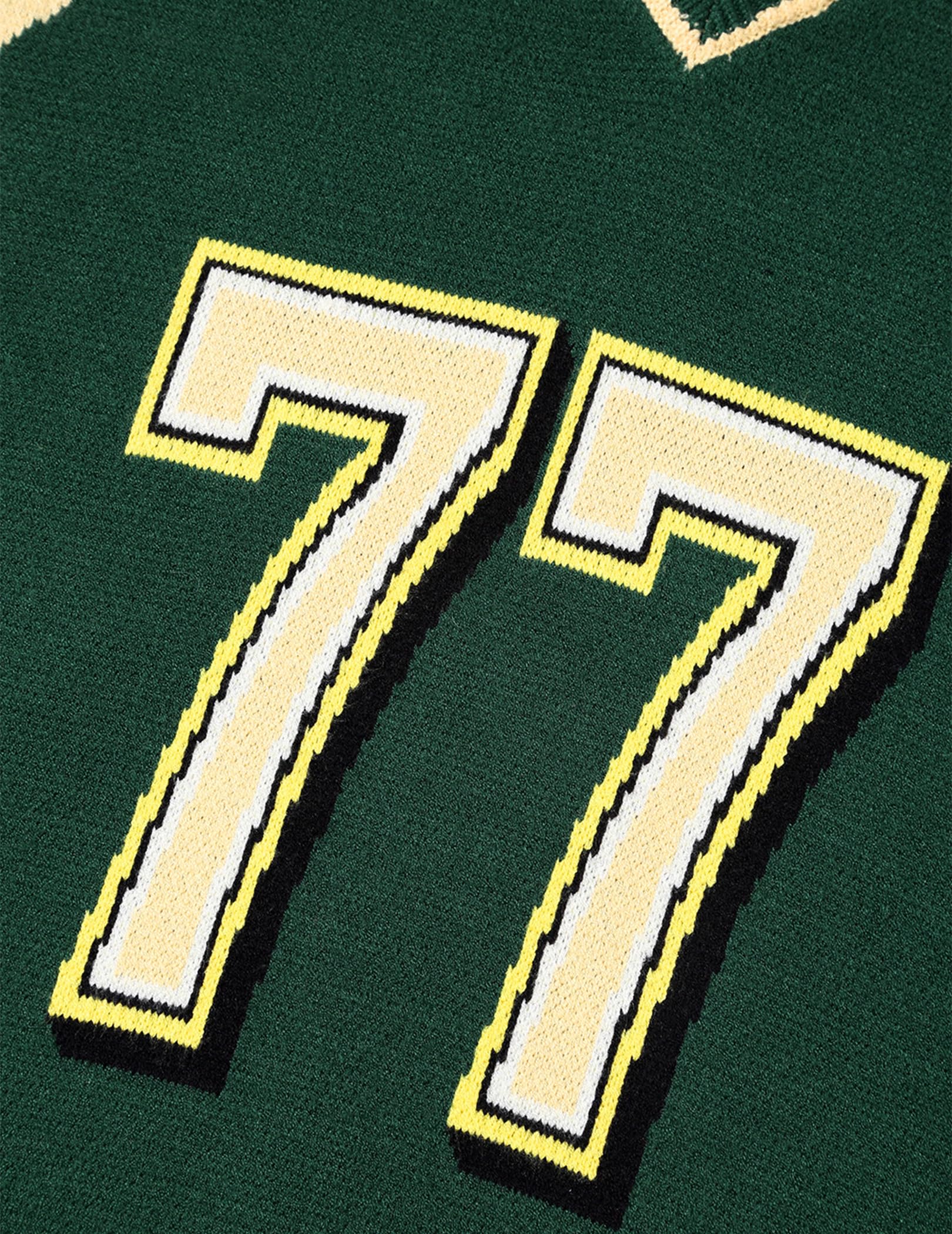 Aelfric Eden Women's Number Graphic Knit Tops Oversized 3/4 Batwing Sleeve V Neck Streetwear Trendy Tops - Image 3