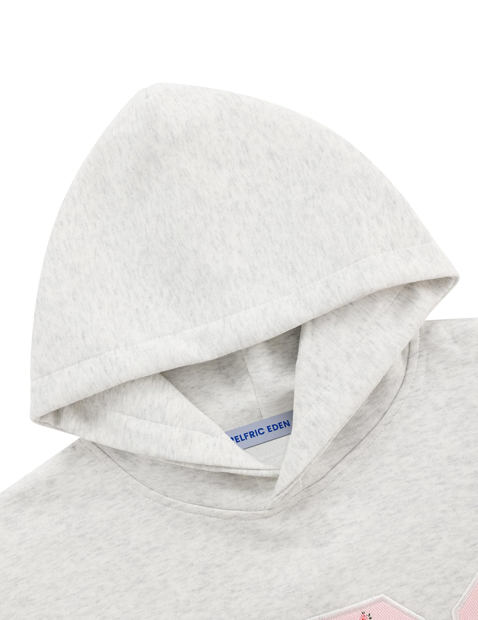 Aelfric Eden Womens Oversized Graphic Hoodies Y2k Flower Embroidery Number Print Pullover Hooded Sweatshirt Unisex - Image 6