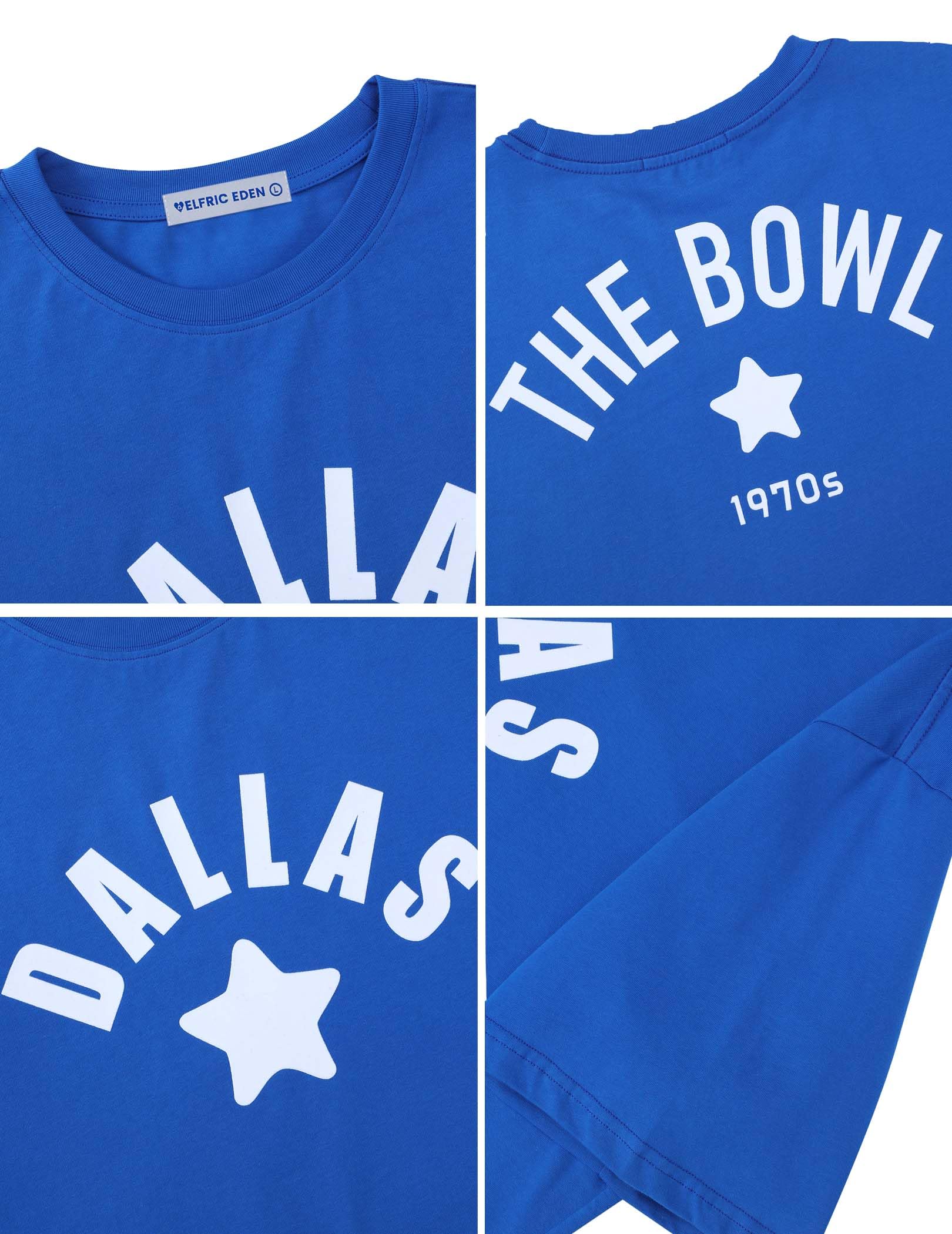 Aelfric Eden Womens Oversized T Shirts Star Graphic Letter Tee Loose Fit Short Sleeve Tops Summer Vintage Y2K Streetwear - Image 3